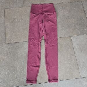 Kids High-Waisted Leggings - Pink